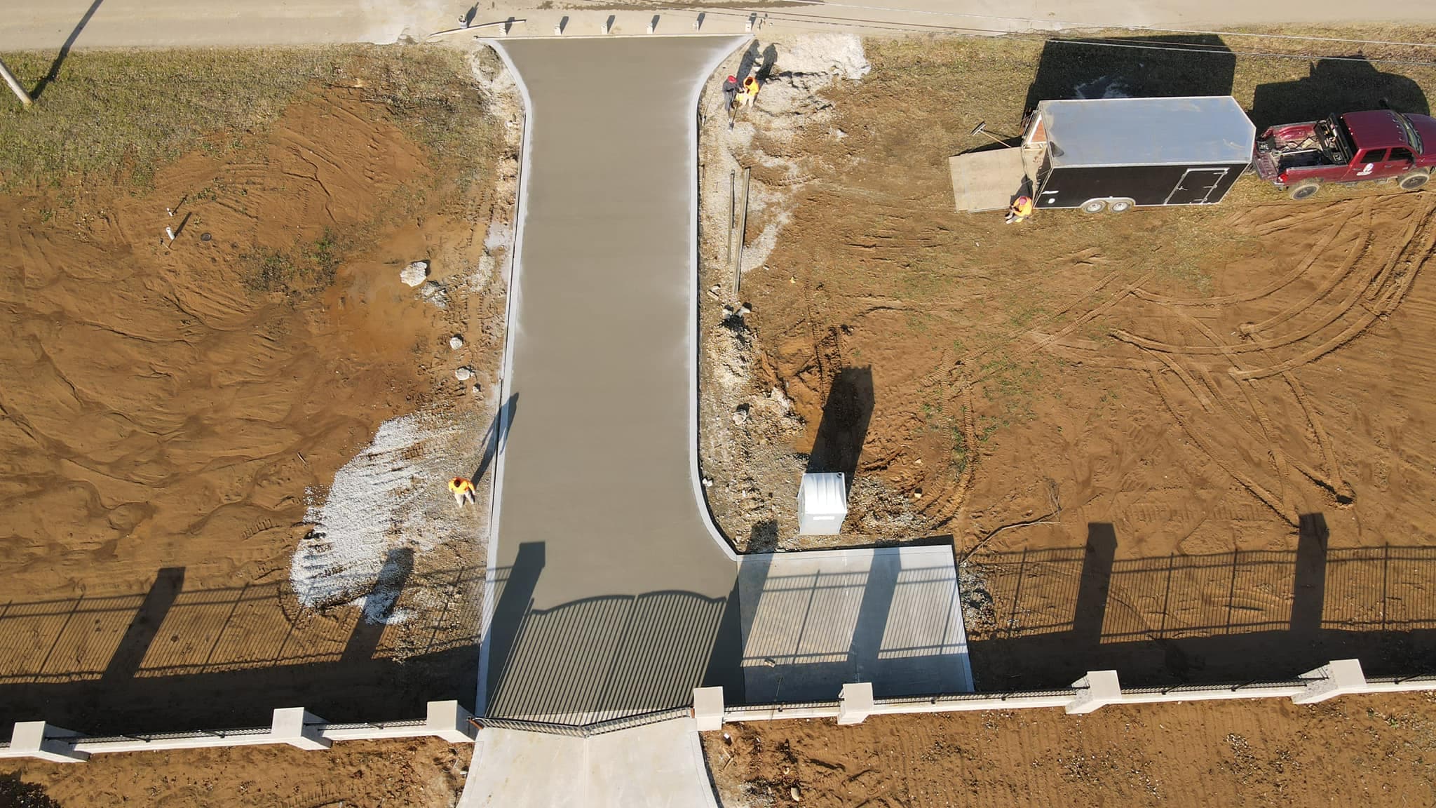 Aerial View of Large Project