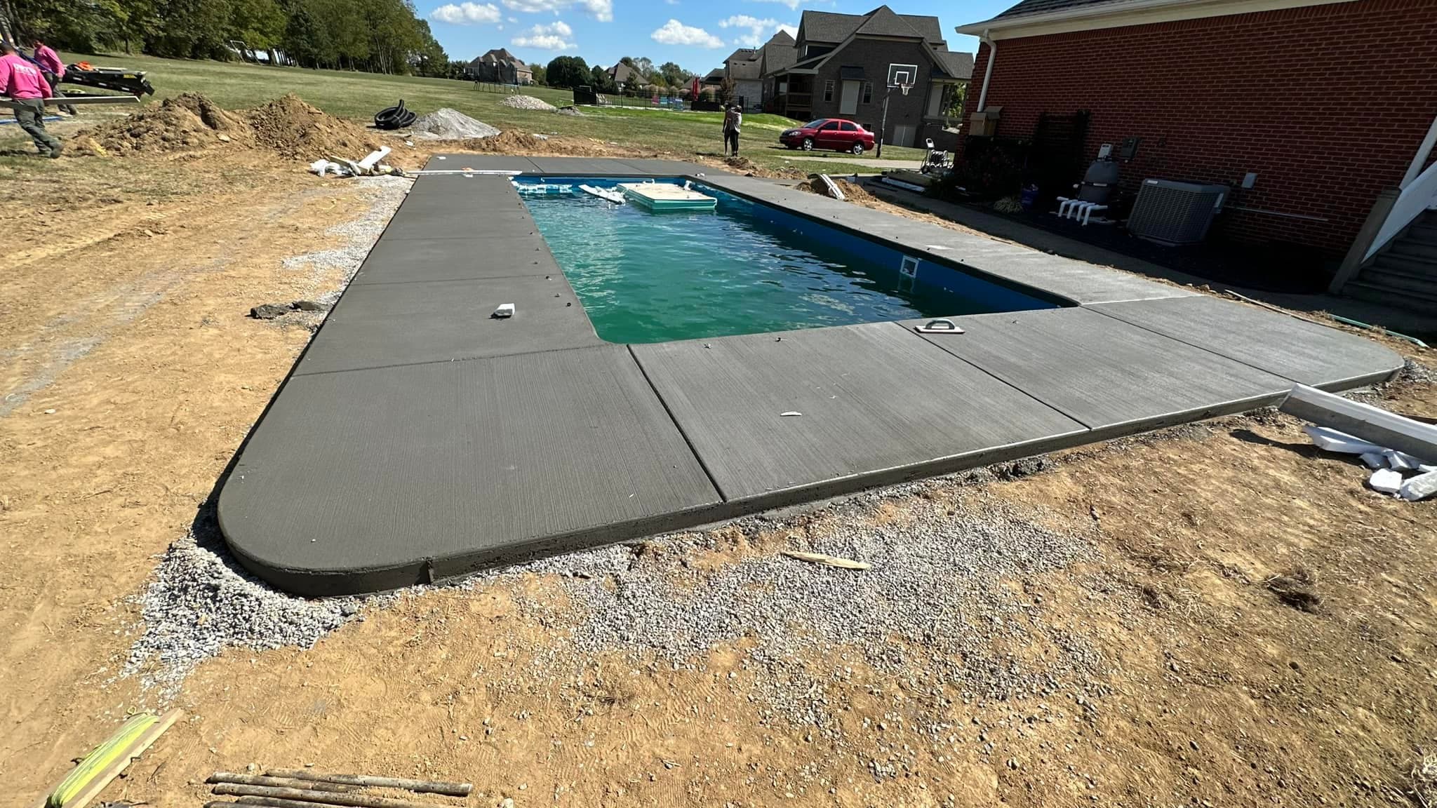 Pool Deck Concrete
