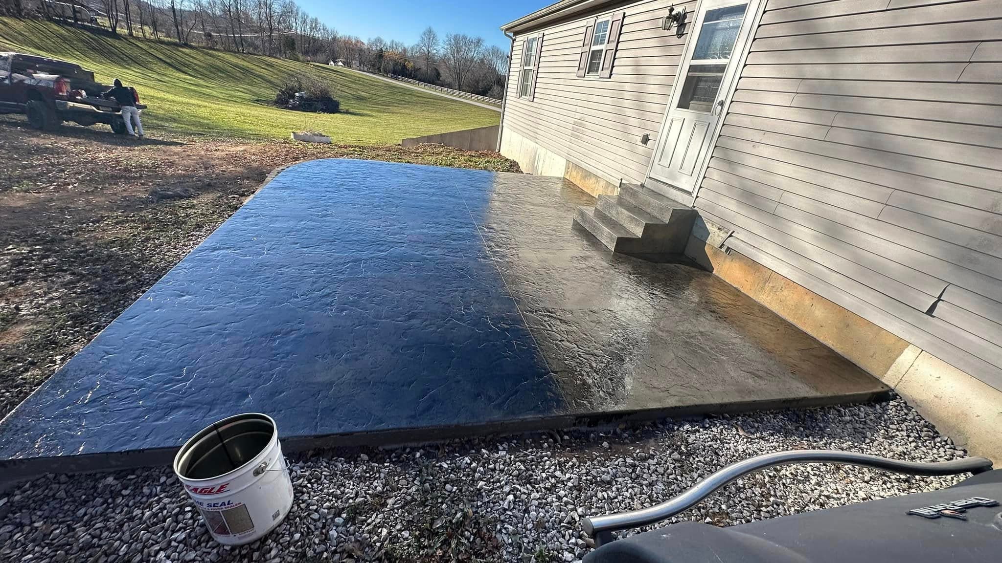 Stamped Concrete Pattern Detail
